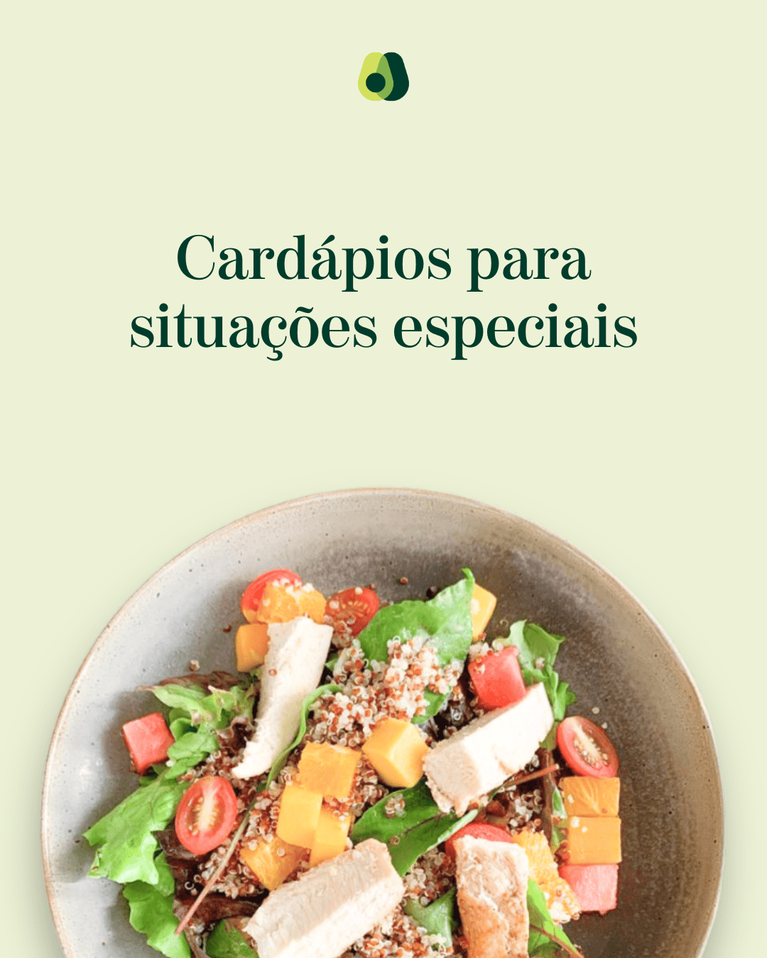 Cardápios para Situações Especiais