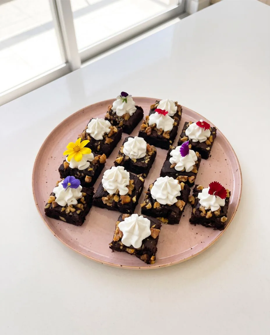 Brownie de abobrinha da Escola Fran Tonello