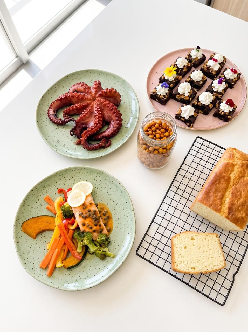 Os pratos do Chef do Futuro: polvo, brownie de abobrinha e pão sem glúten